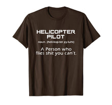 Ladda upp bild till gallerivisning, Helicopter Pilot Shirt - Helicopter Pilot Definition T shirt 555335
