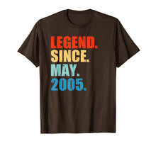 Ladda upp bild till gallerivisning, Funny shirts V-neck Tank top Hoodie sweatshirt usa uk au ca gifts for Legend Since May 2005 14th Birthday Gift 14 Years Old Shirt 130785
