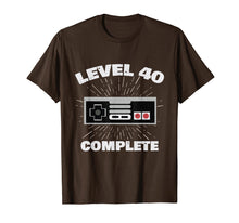 Ladda upp bild till gallerivisning, Funny shirts V-neck Tank top Hoodie sweatshirt usa uk au ca gifts for Level 40 Complete Video Game Gamer 40th Birthday T Shirt 2119874
