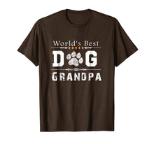 Ladda upp bild till gallerivisning, Funny shirts V-neck Tank top Hoodie sweatshirt usa uk au ca gifts for Mens World's Best Dog Grandpa T-Shirt 1228657
