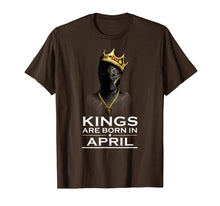Ladda upp bild till gallerivisning, Funny shirts V-neck Tank top Hoodie sweatshirt usa uk au ca gifts for Kings Are Born In April T-shirt For King Panther Shirt 1838348
