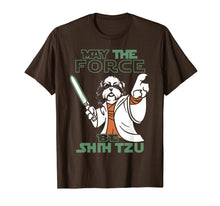 Ladda upp bild till gallerivisning, Funny shirts V-neck Tank top Hoodie sweatshirt usa uk au ca gifts for may the force be shih tzu tshirt 1366756
