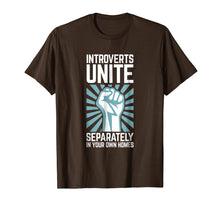 Ladda upp bild till gallerivisning, Funny shirts V-neck Tank top Hoodie sweatshirt usa uk au ca gifts for Introverts Unite Separately in your Own Homes Shirt 1217791

