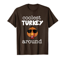 Ladda upp bild till gallerivisning, Funny shirts V-neck Tank top Hoodie sweatshirt usa uk au ca gifts for Coolest Turkey Around Shirt - Thanksgiving Boy T-shirt 2121828
