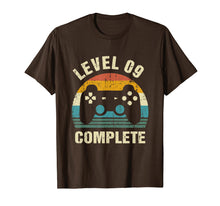 Ladda upp bild till gallerivisning, 9th Wedding Anniversary Gifts Level 9 Complete Gamer T-Shirt
