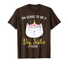 Ladda upp bild till gallerivisning, Funny shirts V-neck Tank top Hoodie sweatshirt usa uk au ca gifts for I'm Going To Be A Big Sister Again Cat Caticorn Unicorn Love 3098279
