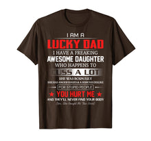 Ladda upp bild till gallerivisning, I'm The Lucky Dad I Have A July Daughter T-shirt 718005
