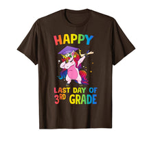 Ladda upp bild till gallerivisning, Dabbing Unicorn happy last day of 3rd grade Graduate shirts 977302
