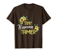 Ladda upp bild till gallerivisning, Sunflower Tiny Human tamer Teacher Appreciation Day Shirts 955022
