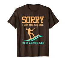 Ladda upp bild till gallerivisning, Funny shirts V-neck Tank top Hoodie sweatshirt usa uk au ca gifts for Waterski TShirt - Sorry I Can't Take Your Call 1924267
