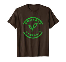 Ladda upp bild till gallerivisning, Powered By Plants T-Shirt Vegan Workout Shirt
