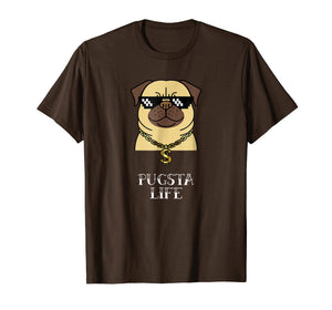 Funny shirts V-neck Tank top Hoodie sweatshirt usa uk au ca gifts for Funny Pug Gifts Cool Pugsta Life T-Shirt Birthday Kids Boys 2661317