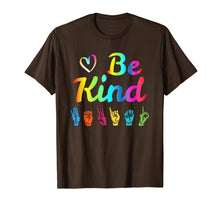 Ladda upp bild till gallerivisning, Funny shirts V-neck Tank top Hoodie sweatshirt usa uk au ca gifts for Be Kind Love ASL Sign Language Nonverbal Teacher Student 1551173
