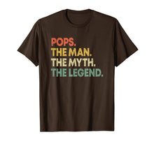 Ladda upp bild till gallerivisning, Pops The Man The Myth The Legend  T-Shirt 71318
