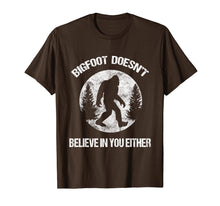 Ladda upp bild till gallerivisning, Funny shirts V-neck Tank top Hoodie sweatshirt usa uk au ca gifts for Bigfoot Doesn't Believe In You Either T-shirt distressed big 1429604
