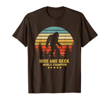 Ladda upp bild till gallerivisning, Hide and seek world champion shirt bigfoot is real funny 239406
