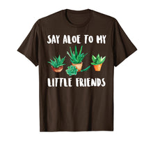Ladda upp bild till gallerivisning, Say Aloe to My Little Friends Cactus Funny Succulent T-Shirt 1194017
