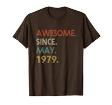 Ladda upp bild till gallerivisning, Funny shirts V-neck Tank top Hoodie sweatshirt usa uk au ca gifts for Awesome Since MAY 1979 Vintage Tee 40th Birthday Gift TShirt 2035243
