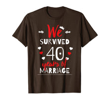 Ladda upp bild till gallerivisning, Funny shirts V-neck Tank top Hoodie sweatshirt usa uk au ca gifts for Funny 40th Wedding Anniversary T-Shirt - Gifts For Couples 291501
