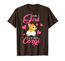 Ladda upp bild till gallerivisning, Funny shirts V-neck Tank top Hoodie sweatshirt usa uk au ca gifts for Just a girl who loves corgis T-Shirt 2144224
