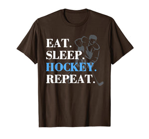 Funny shirts V-neck Tank top Hoodie sweatshirt usa uk au ca gifts for Eat Sleep Hockey Repeat Hockey T Shirt Men Gifts Player 3667282