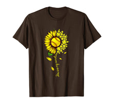 Ladda upp bild till gallerivisning, Funny shirts V-neck Tank top Hoodie sweatshirt usa uk au ca gifts for You Are My Sunshine Sunflower Softball T-Shirt 289706
