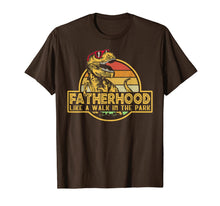 Ladda upp bild till gallerivisning, Fatherhood Like A Walk In The Park Father&#39;s Day Dad Gifts T-Shirt 38351
