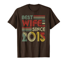 Ladda upp bild till gallerivisning, Funny shirts V-neck Tank top Hoodie sweatshirt usa uk au ca gifts for 4th Wedding Anniversary Gifts Best Wife Since 2015 555188
