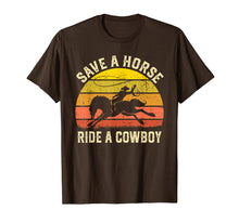 Ladda upp bild till gallerivisning, Funny shirts V-neck Tank top Hoodie sweatshirt usa uk au ca gifts for Save A Horse Ride Cowboy Gift T-Shirt 1834504
