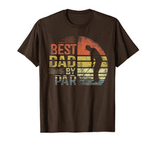 Ladda upp bild till gallerivisning, Mens Best Dad By Par Daddy Father's Day Gifts Golf Lover Golfer T-Shirt 72008
