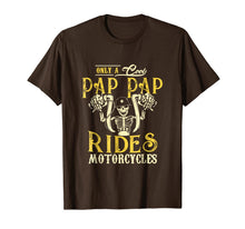 Ladda upp bild till gallerivisning, Only Cool Pap Pap Rides Motorcycles T Shirt Rider Gift 222230

