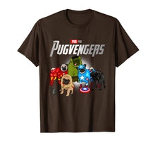 Ladda upp bild till gallerivisning, Funny Pug Dog Lover Gift Pugvengers For Women Men Fans T-Shirt 117296
