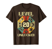Ladda upp bild till gallerivisning, Funny shirts V-neck Tank top Hoodie sweatshirt usa uk au ca gifts for Level 20 Unlocked T Shirt Funny Video Gamer 20th Birthday 425796
