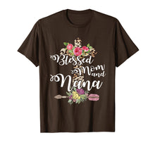 Ladda upp bild till gallerivisning, Funny shirts V-neck Tank top Hoodie sweatshirt usa uk au ca gifts for Blessed To Be Called Mom And Nana Tshirt Mothers Day Gift 1538547
