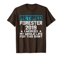 Ladda upp bild till gallerivisning, Funny shirts V-neck Tank top Hoodie sweatshirt usa uk au ca gifts for 2019 Retired Forester Shirt Funny Retirement Gifts For Men 3362766
