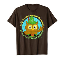 Ladda upp bild till gallerivisning, Woodsy Owl Give a Hoot Don't Pollute Distressed T-Shirt 157007
