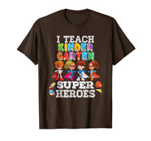 Ladda upp bild till gallerivisning, I Teach Kindergarten Superheroes T-Shirt Back To School 1454170
