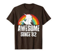 Ladda upp bild till gallerivisning, Funny shirts V-neck Tank top Hoodie sweatshirt usa uk au ca gifts for Unicorn Awesome Since 1982 37th Birthday TShirt Decoration 1285113
