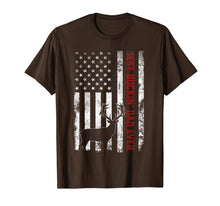 Ladda upp bild till gallerivisning, USA Flag Best Buckin' Dad Ever Deer Hunting Fathers Day Gift 34622
