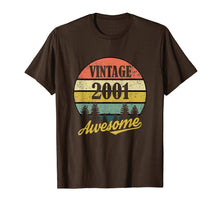 Ladda upp bild till gallerivisning, Funny shirts V-neck Tank top Hoodie sweatshirt usa uk au ca gifts for Retro Vintage 2001 TShirt 18th Birthday Gifts 18 Years Old 279076
