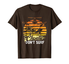 Ladda upp bild till gallerivisning, Funny shirts V-neck Tank top Hoodie sweatshirt usa uk au ca gifts for Charlie Don't Surf Military Vietnam War Apocalypse T-Shirt 3782726
