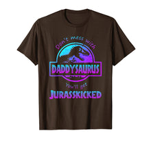 Ladda upp bild till gallerivisning, Funny shirts V-neck Tank top Hoodie sweatshirt usa uk au ca gifts for Don't Mess With Daddysaurus You'll Get Jurasskicked Tee 2017789
