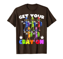 Ladda upp bild till gallerivisning, Get Your Cray On Flossing Crayons Back to School Shirt Kids 822548
