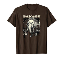 Ladda upp bild till gallerivisning, Funny shirts V-neck Tank top Hoodie sweatshirt usa uk au ca gifts for Savage Tshirt - Mad Elephant Urban Art Shirt 4000384
