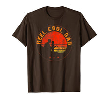 Ladda upp bild till gallerivisning, Mens Retro Reel Cool Dad Fishing Daddy Vintage Fathers Day Gift T-Shirt 65455
