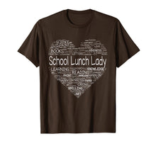 Ladda upp bild till gallerivisning, School Lunch Lady Teacher Back To School Shirt Heart 728511
