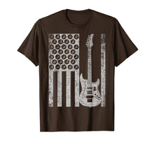 Ladda upp bild till gallerivisning, Funny shirts V-neck Tank top Hoodie sweatshirt usa uk au ca gifts for Vintage Electric Bass Guitar USA American Flag T-shirt Gift 2080069
