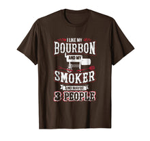 Ladda upp bild till gallerivisning, Funny shirts V-neck Tank top Hoodie sweatshirt usa uk au ca gifts for I Like my Bourbon Smoker and 3 People Funny BBQ T-Shirt 2103786
