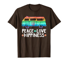 Ladda upp bild till gallerivisning, Funny shirts V-neck Tank top Hoodie sweatshirt usa uk au ca gifts for Funny Peace Love Hippiness Peace Van Hippie Bus Rainbow Tee 489232
