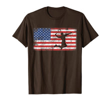 Ladda upp bild till gallerivisning, Funny shirts V-neck Tank top Hoodie sweatshirt usa uk au ca gifts for Vintage Retro American Flag Badminton T-Shirt 3899530
